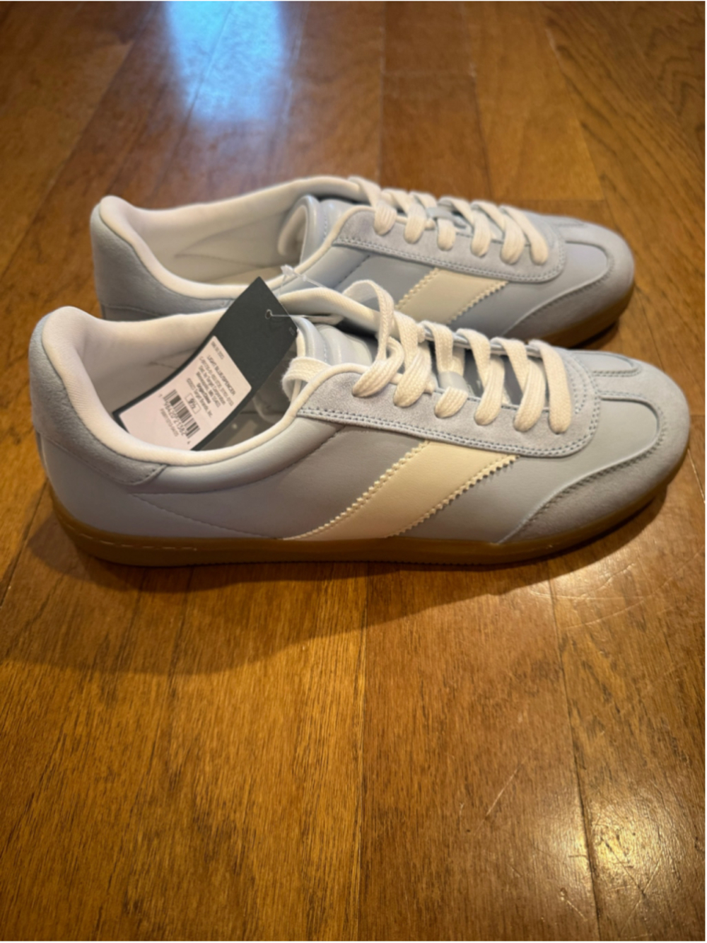 Women's Target Spencer Sneakers Light Blue White Size 9.5 - Picture 3 of 6